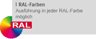 Wintec Tor-Systeme e.k - Nickelstraße 49 33378 Rheda-Wiedenbrück | RAL-Farben als mögliche Farben der Tore